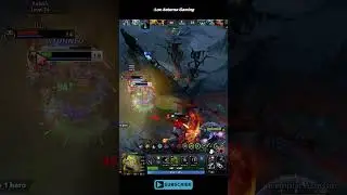Лич получает по заслугам от Blade Mail #dota2