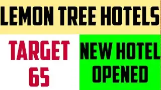 Lemon Tree Hotels share | Lemon Tree Hotels news # Lemon Tree share #Lemon Tree news