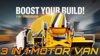 💥SAHU ENGINEERING-এর নতুন চমক//3IN1 UNIQUE ঢালাই//MOTOR VAN-এর VIDEO😱