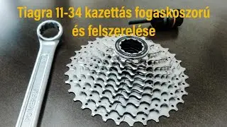 Tiagra (CS-HG500)11-34 fogasker&eacute;ksor kicsomagol&aacute;s &eacute;s felszerel&eacute;s