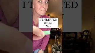 🫣 Will This $20 THRIFT Work??? #diy #makeover #beforeandafter