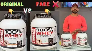 Beware Of Fake Supplements-How to Identify? || Fake VS Original Labrada 100% Whey