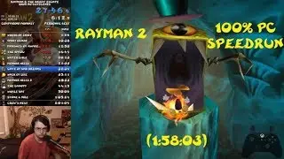 Rayman 2 PC 100% Speedrun (1:58:03s)