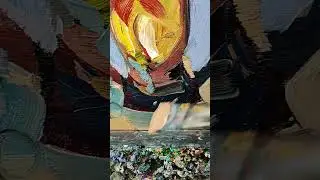 Bird and Lantern Oil Painting