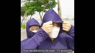 Japanese men's and women's sun protection jackets |