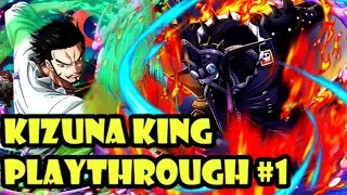 OPTC Kizuna King Intro Stages! Playthrough #1 (One Piece Treasure Cruise)