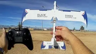 D9003 Blade Three Channel RC Airplane Flight Test Review