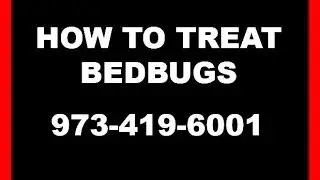 How To Treat Bed Bugs- Pest Control Services NJ - CALL (862) 701-2076