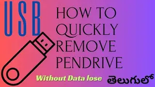 Never Safely remove a pendrive on windows 10,11 | Tech tricks #usb #technology #windowstricks