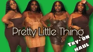 PRETTY LITTLE THING TRY ON HAUL size14