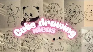 Aesthetic drawing ideas | cute art | doodles 💞