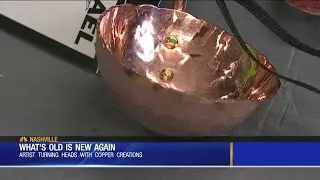 Terry Bulger with Nashville's Copper Master