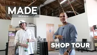 Shop Tour - Cut and Sew Production With Made Brands