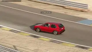 Assetto Corsa Circuito del Jarama / 1:56:21 Golf GTI MK2 8V 112cv 1991 (CON MANDO)