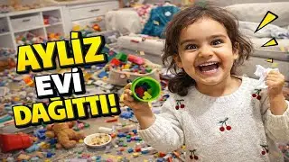 KIŞKIRTMA 😱 AYLİZ EVİ DAĞITTI 🧟‍♀️! | BABASINDAN SAKLANDI | ŞOK EĞLENCE @VladandNiki @fatihselim 