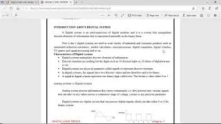 Introduction to Digital Logic and Design