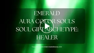 Emerald Aura Color Souls