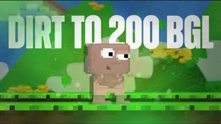 Dirt to 200 bgl (ilk günden bgl) Growtopia private server türkçe