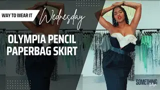 #WayToWearItWednesday Olympia Pencil Paperbag Skirt