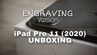 iPad Pro 11 2020 (engraving) unboxing + apple pencil 2nd gen + setup + accessories + ASMR 😬