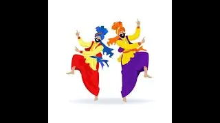 Bhangra performance by Riya-Aadvik & dance group...!!