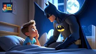 Batman Lullaby 🦇 | Gentle Bedtime Song for Kids