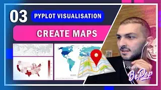 Pyplot Python Visualisation Part 03 : Create maps with Python