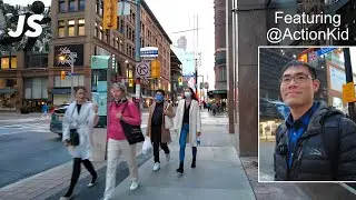 Distillery District to Yonge w/@ActionKid | Toronto Walk (Oct '22)