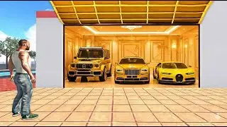 Fanklin found a secret garage in his house in Indian Bike Driving 3d