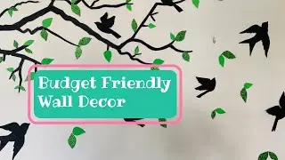 Rental friendly passage wall makeover | budget friendly accent wall  | Colorful wall decor DIY