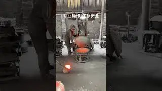 7449991230475357476 Iron Pan Production Process #No Coating Nonstick Pan #Cast Iron Pan