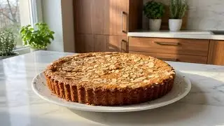 كيكة الشوفان بدون دقيق بدون غلوتين صحية لاصحاب الريجيم لذيذه وهشيشة ماتشبعوش منها 👌🏻😋