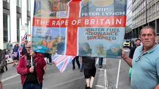 TOMMY ROBINSON March | LONDON | UNITE THE KINGDOM | The Biggest PROTEST In UK HISTORY