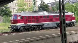 Chemnitz Hbf mit Umleitern am 23.07.2021