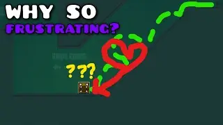 The REAL Reason Platformer Levels Feel So Frustrating (Geometry Dash)