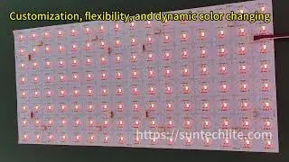 Flexible RGBW High Density Cuttable LED Panel Sheet