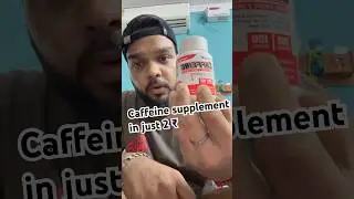 NutriJa Caffeine 200mg 100 Capsules #preworkout #caffeine #gym #shortsvideo #workout #motivation