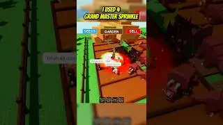 I Used 4 Grandmaster Sprinkle To Get Biggest Bone blossom | #growagarden #fyp #viral #shorts