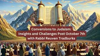 Conversions to Judaism:  Insights and Challenges Post October 7th with Rabbi Reuven Tradburks
