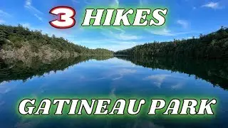 Carbide Willson ruins and falls, King mountain and Pink lake | Gatineau park