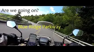 Blue Ridge Parkway, NC - POV Motorcycle Ride