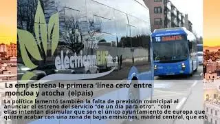 la emt estrena la primera &lsquo;linea cero&rsquo; entre moncloa y atocha  (elpais)