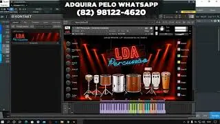 LDA Percuss&atilde;o | Loop de Percuss&atilde;o de Pagod&atilde;o Baiano (Swingueira) para Kontakt