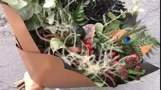 Букет мужской «Альфа-самец» флористика