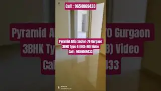 Pyramid Altia Sector-70 Gurgaon | 3BHK Type-A (643+98) Video 📞9654069433 #trending #shorts #viral