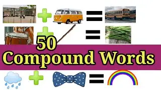 Compound Words with Pictures | Compound Words for Kids