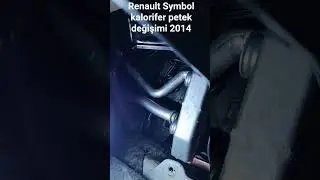 Renault Symbol kalorifer petek değişimi