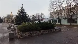 Славянск 4 января 2026 &mdash;площадь, центр.