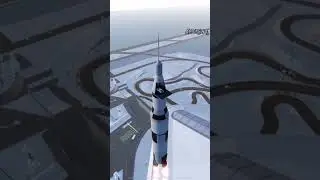 Roblox | Rocket Launch Escaping Nuclear Reactor Explosion in CC2!! | Car Crushers 2