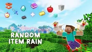 Rain Random Items OP loot #minecraft
